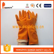 Латекс резиновые перчатки Брызга погружения вкладыша стадо DHL302